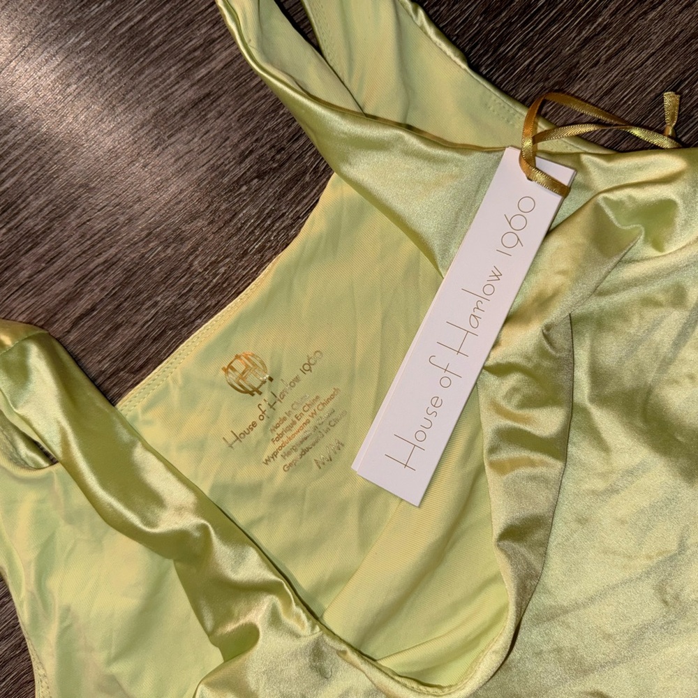 House of Harlow 1960 Light Green bodysuit - Picture 2 of 3